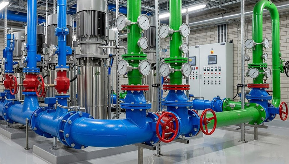 Copper Medical Gas Pipeline Manifold System for Hospitals